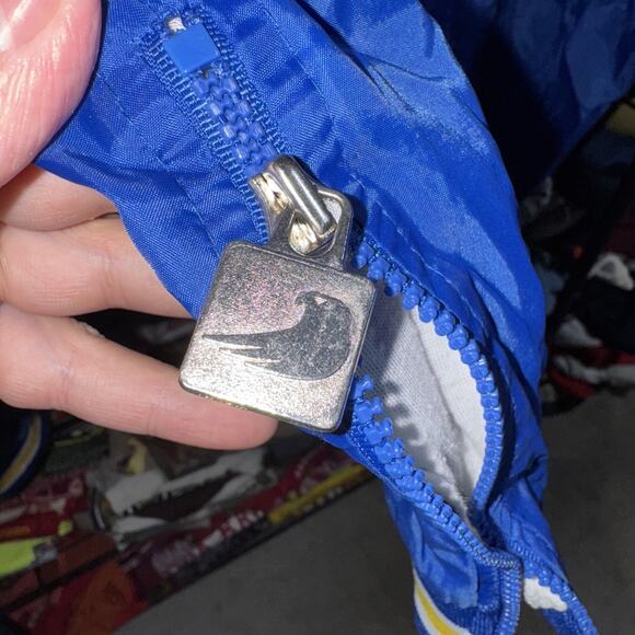 Vintage 90s Chalk Line NFL Rams Pullover Jacket Size Xl - Picture 8 of 8